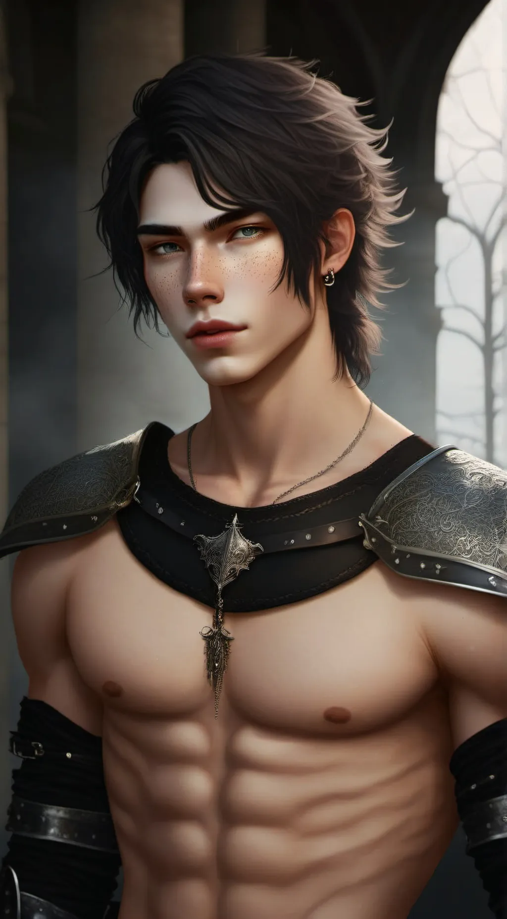 ai character: Daniel  background