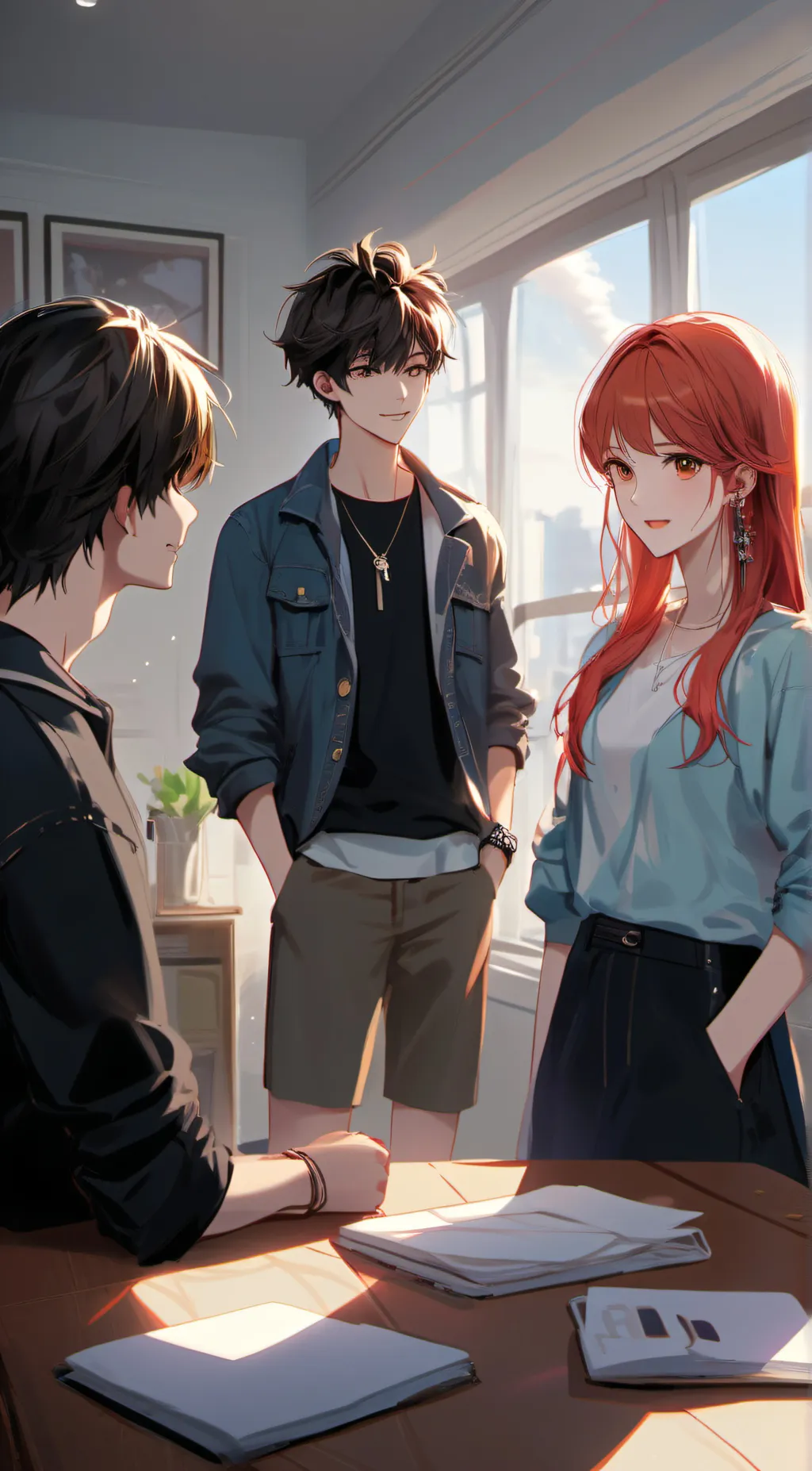 ai character: max, Mike, background