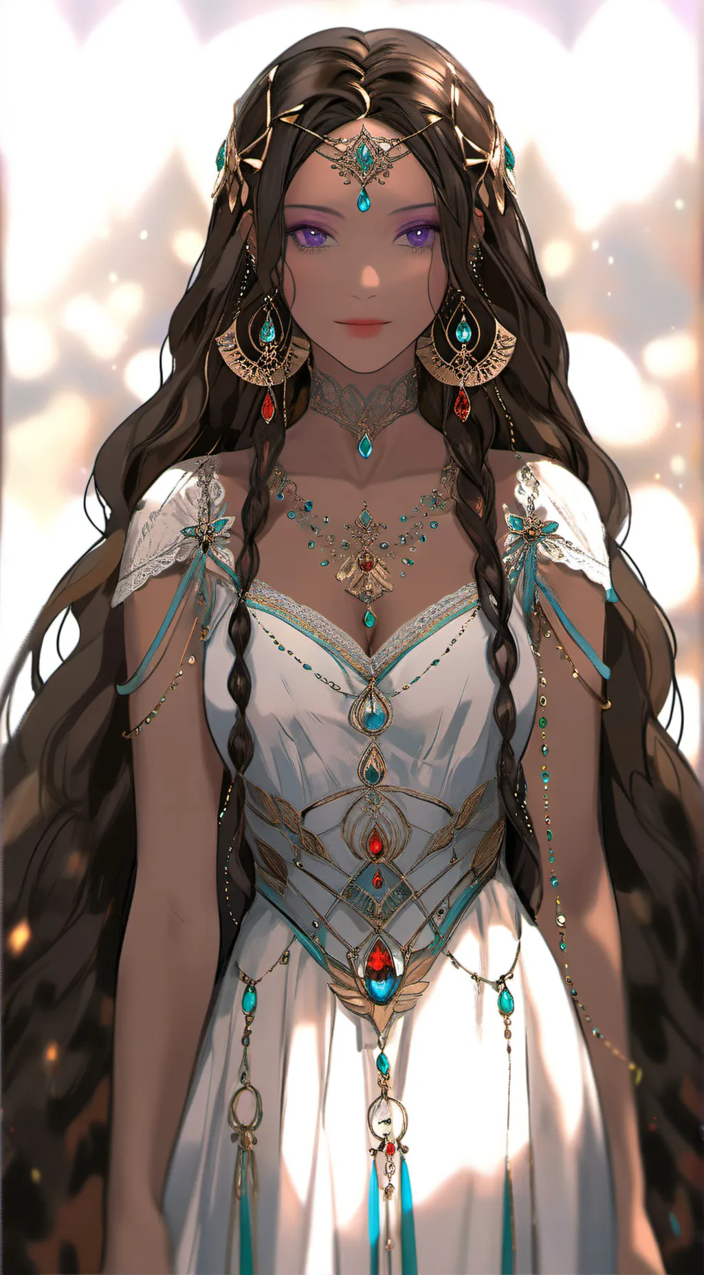 ai character: Evelyn background