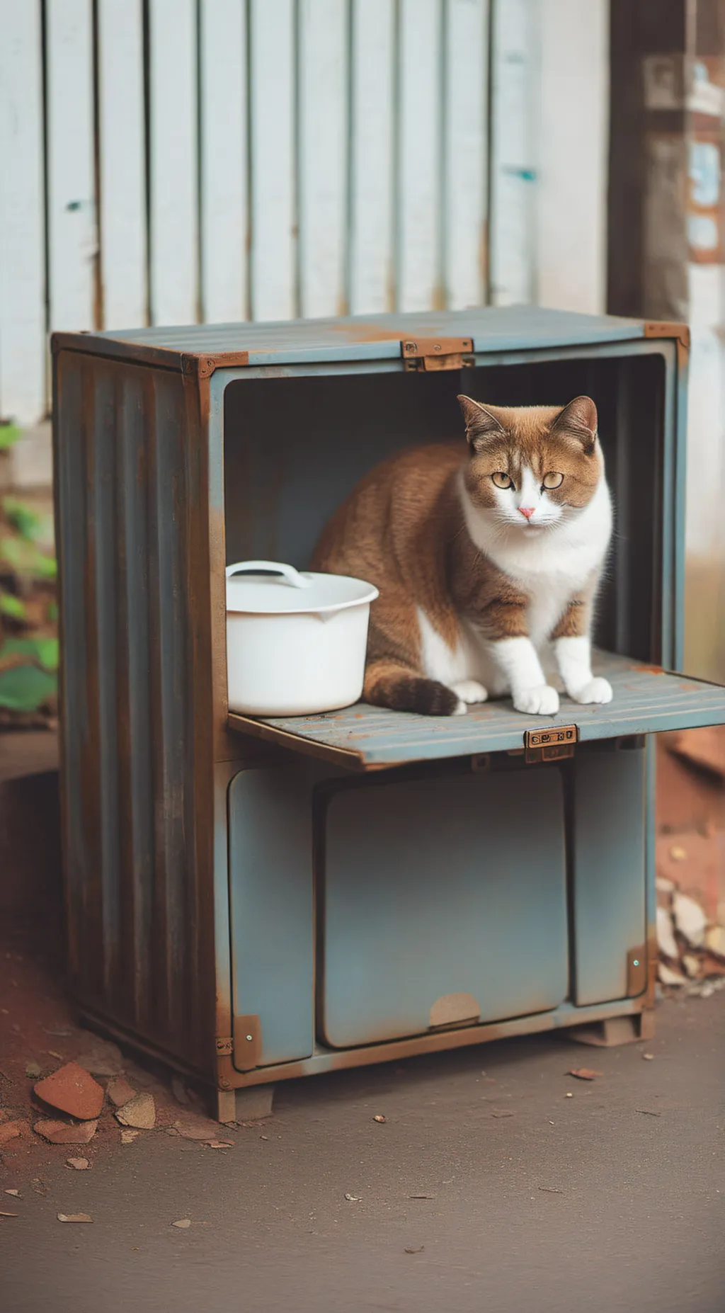 ai character: cat background