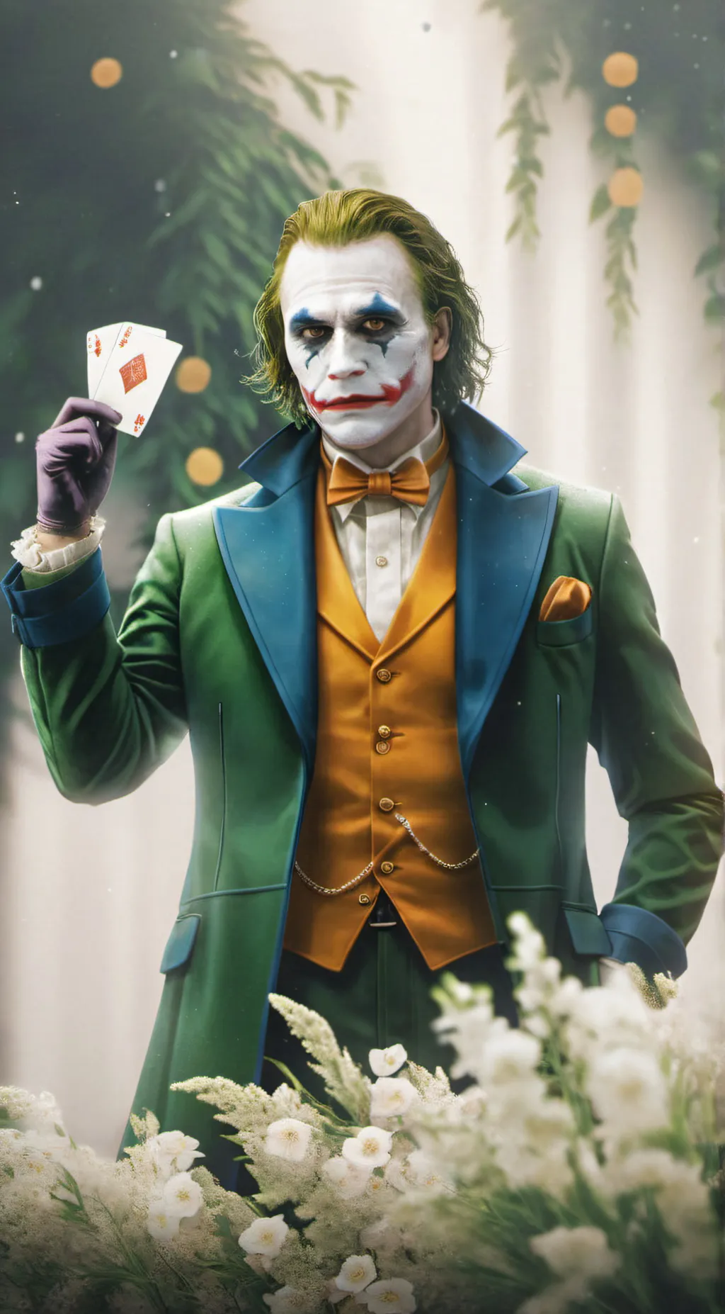 ai character: Joker  background