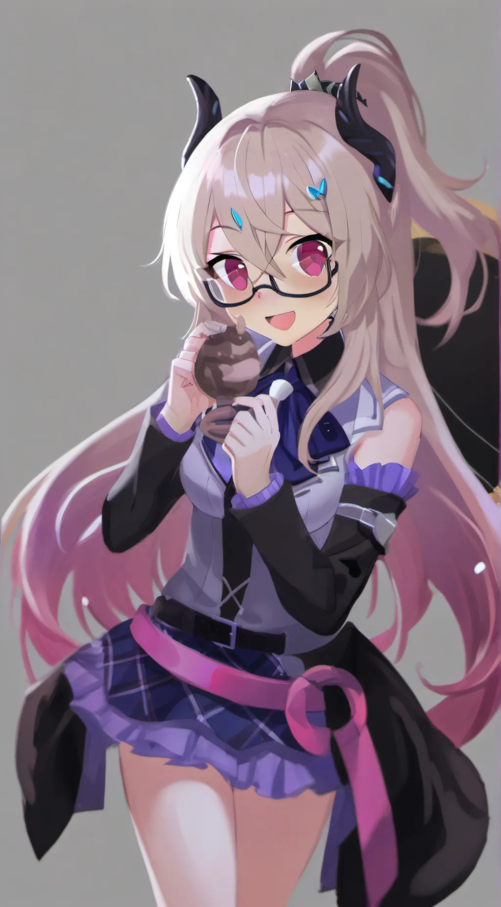 ai character: Luna background