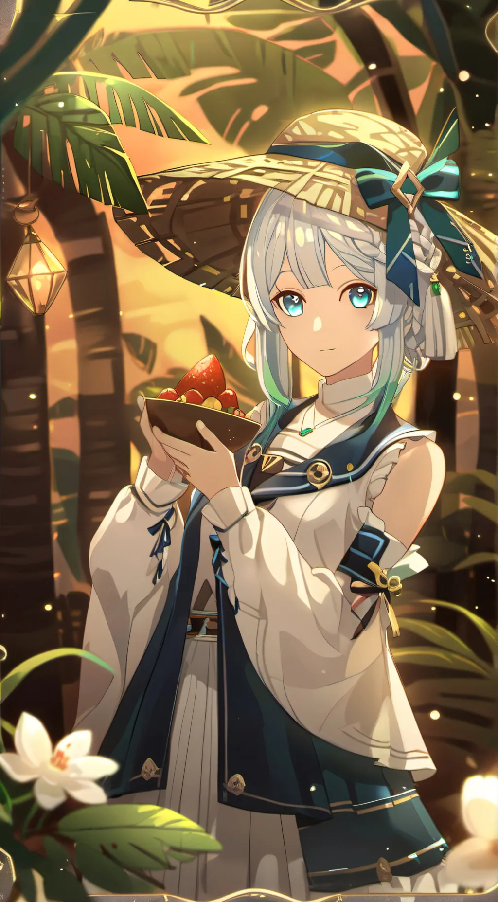 ai character: Life background