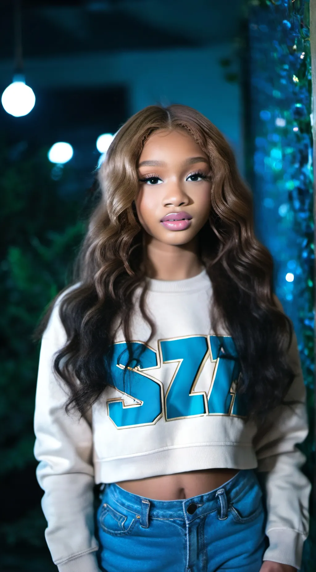 ai character: Ivory background