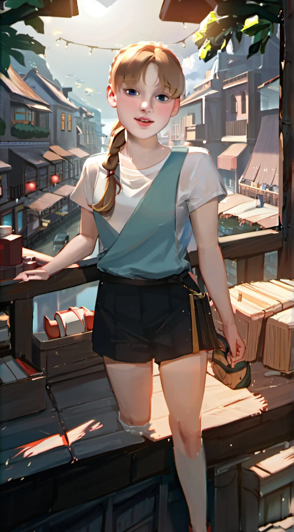 ai character: taylor  background