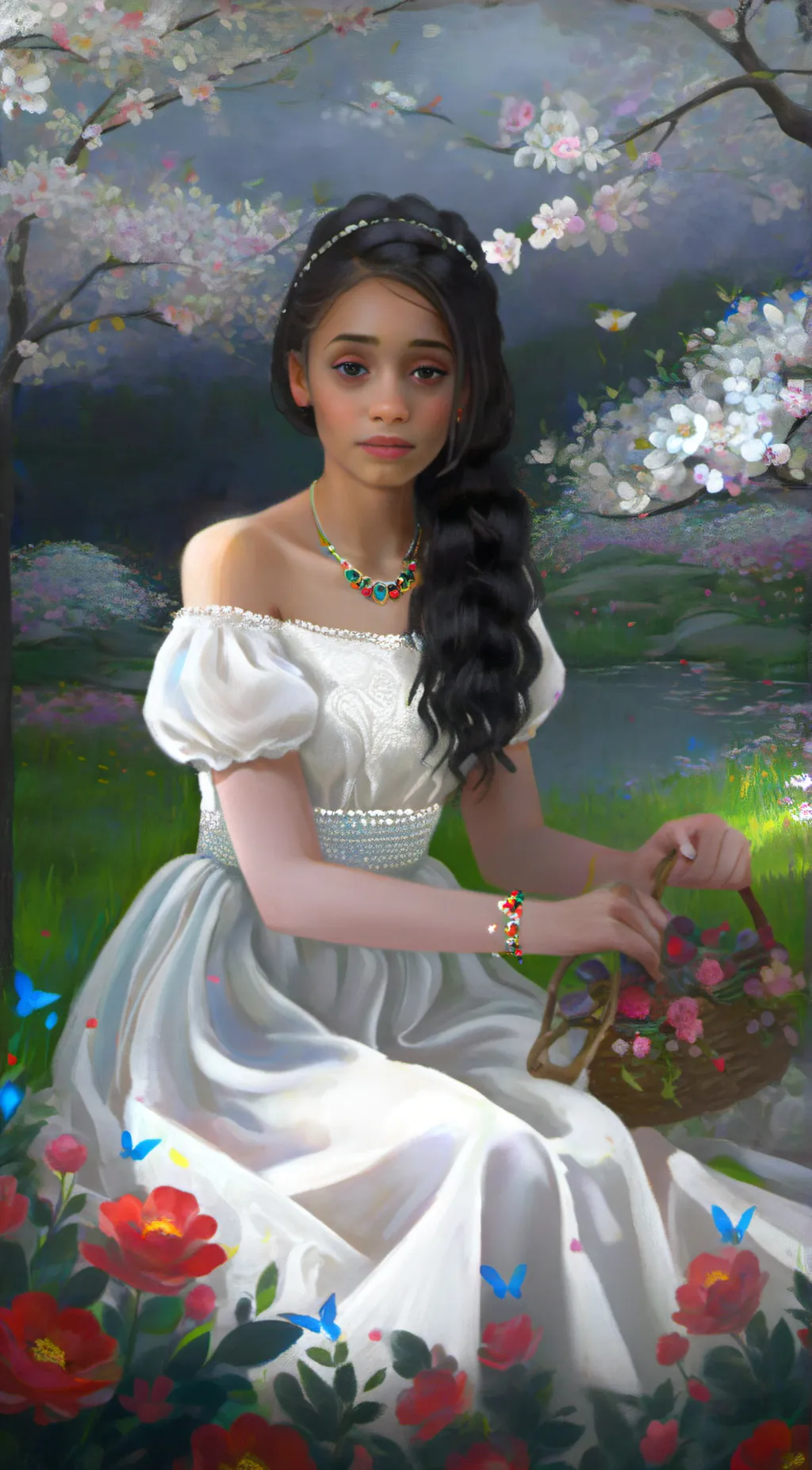 ai character: Emily  background