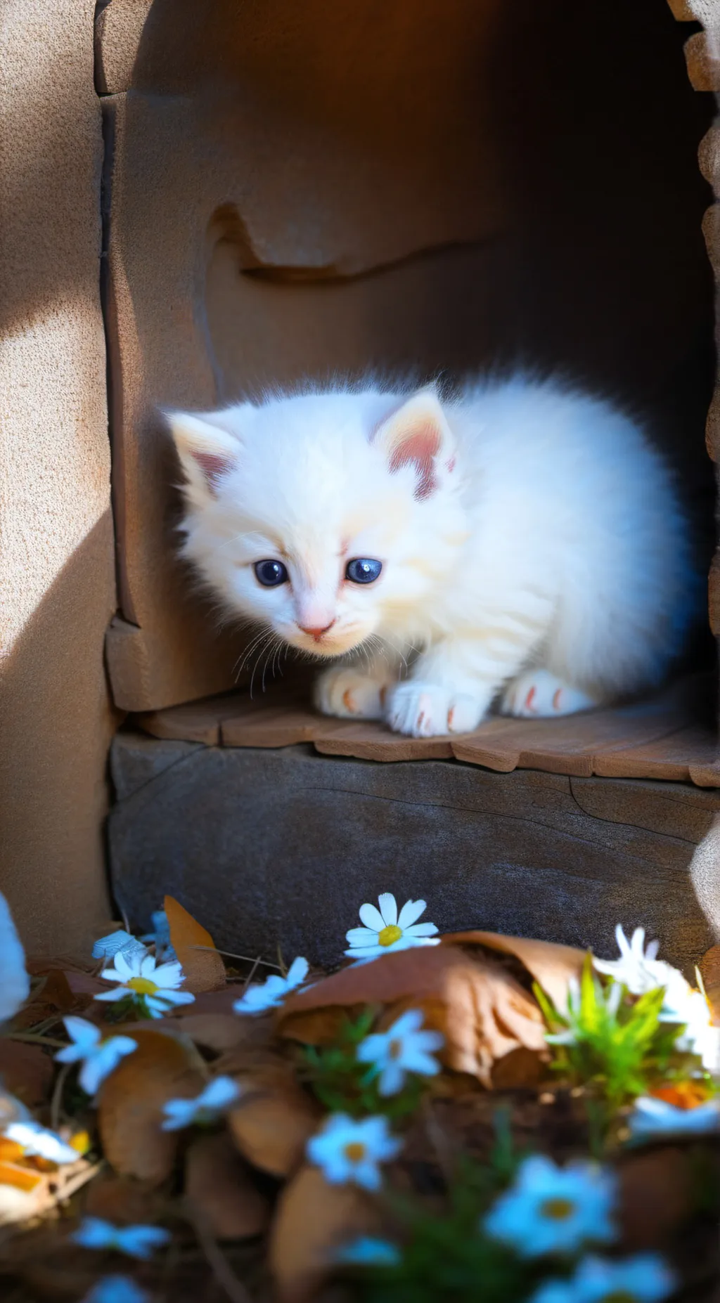 ai character: Katie  background