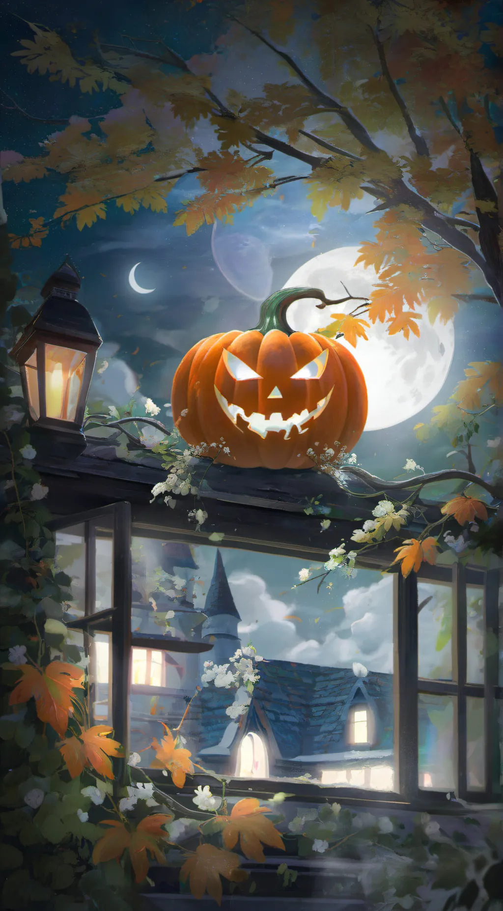 ai character: Spookly background