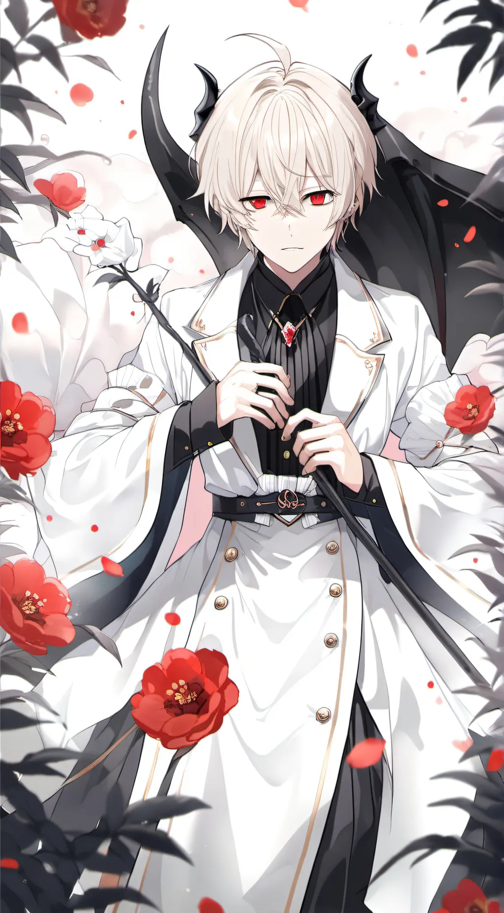 ai character: Crystal background