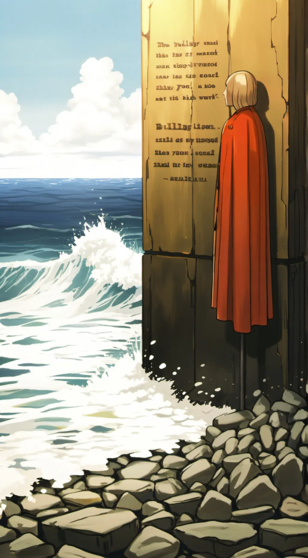 ai character: Stop bullying background