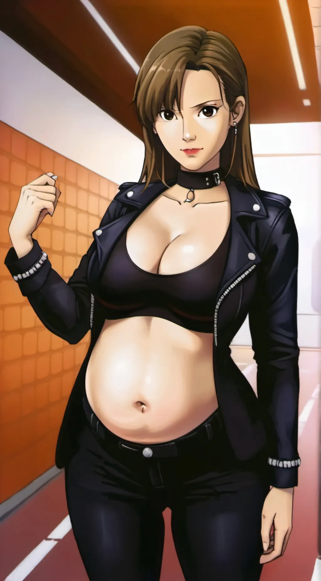 ai character: Aria background