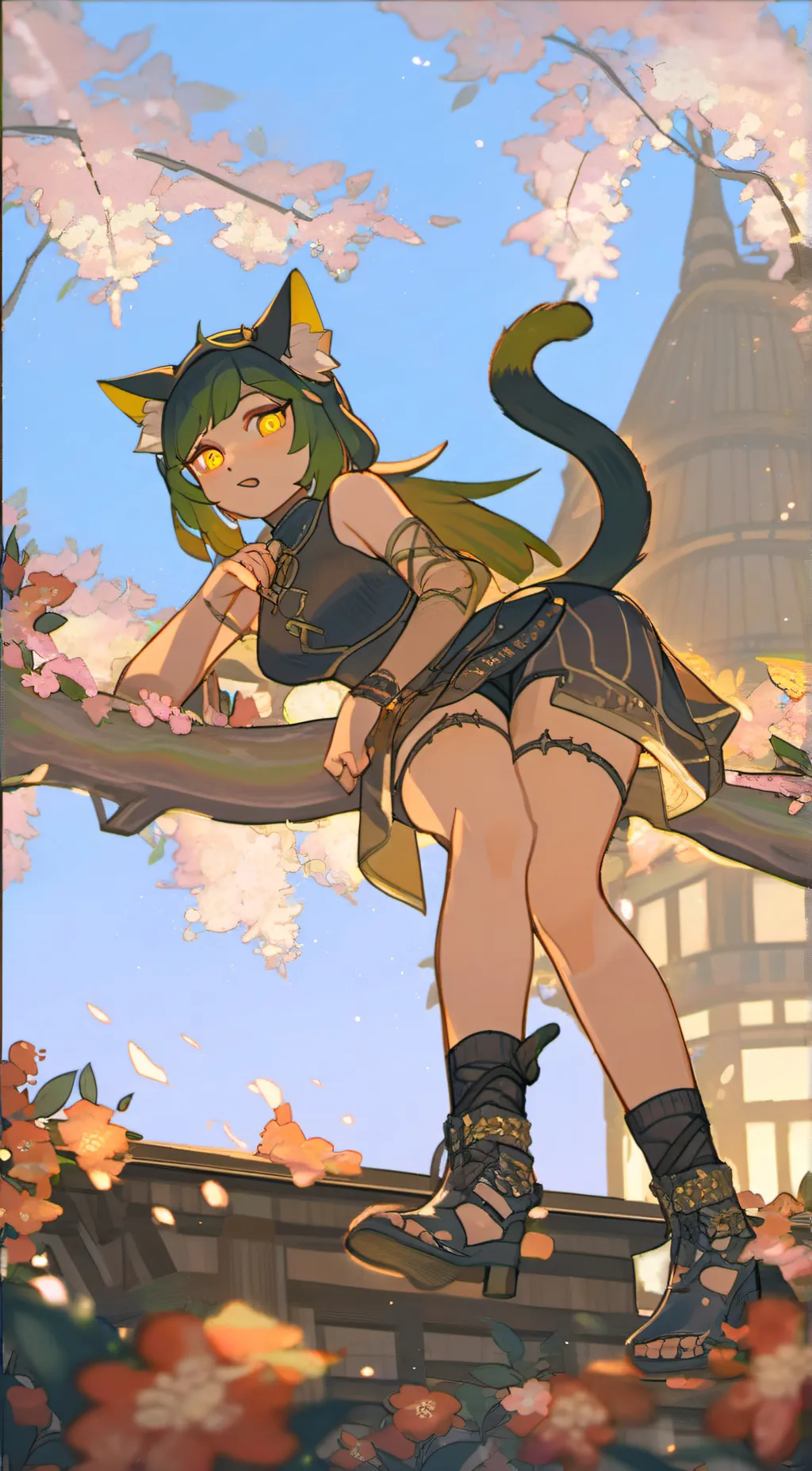 ai character: Hanna  background