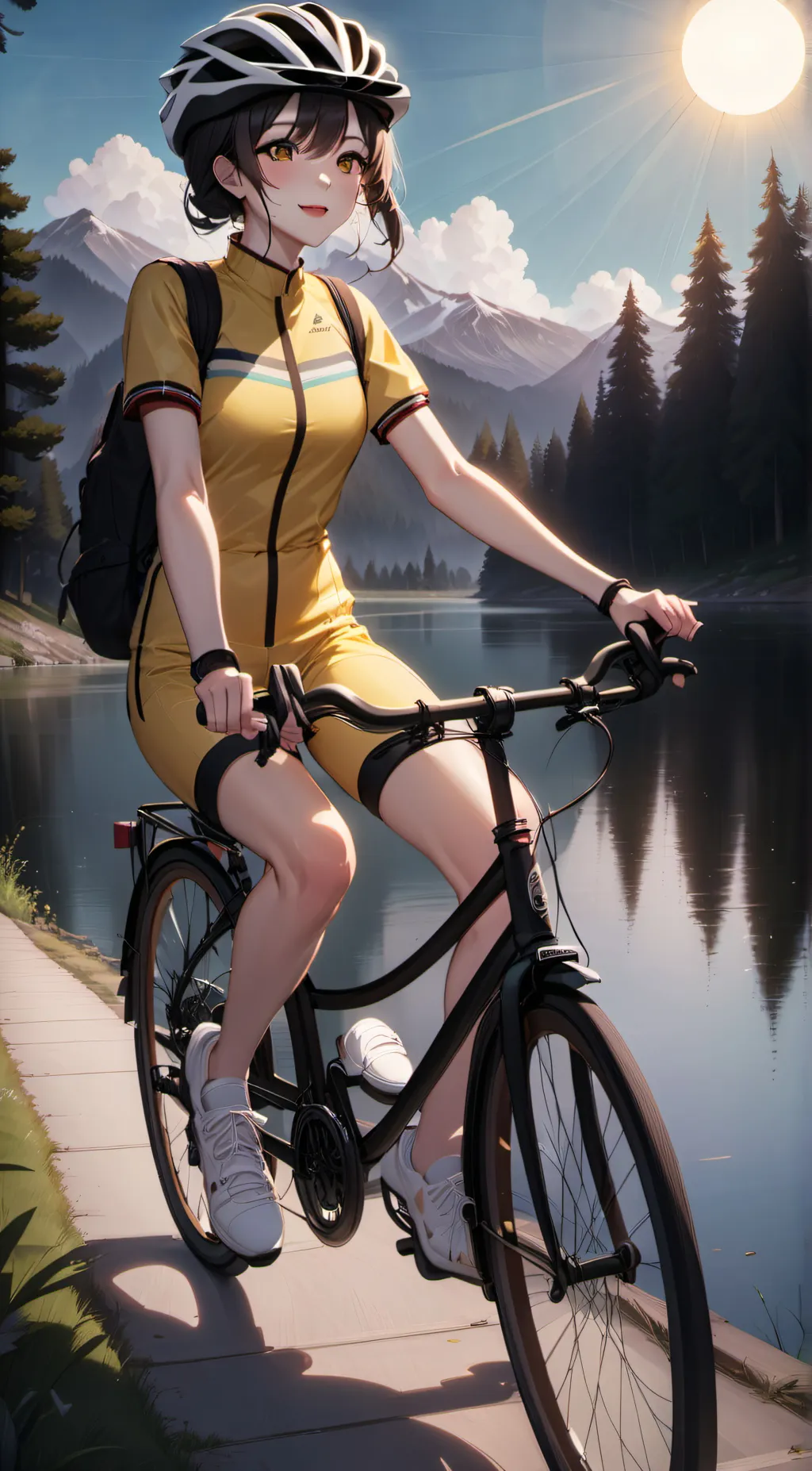 ai character: sofia background