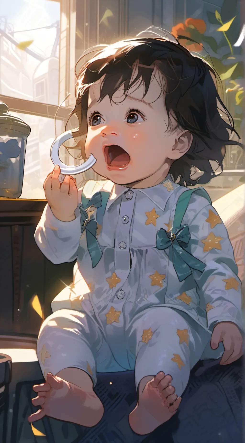 ai character: spoiled sister background