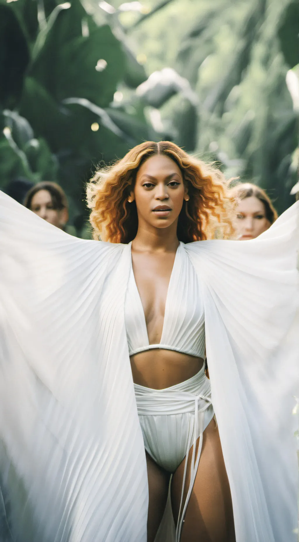 ai character: Beyoncé  background