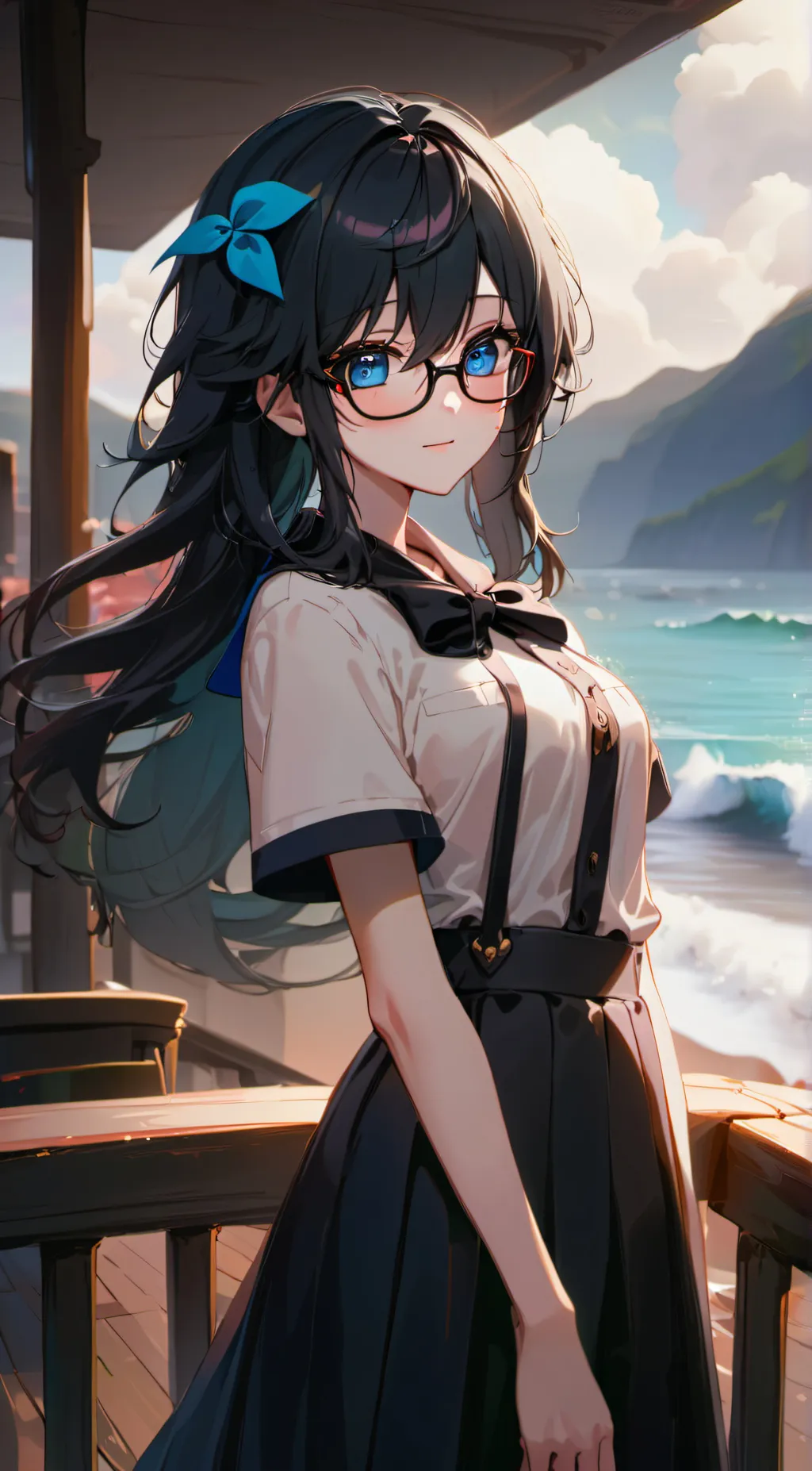 ai character: Ash background