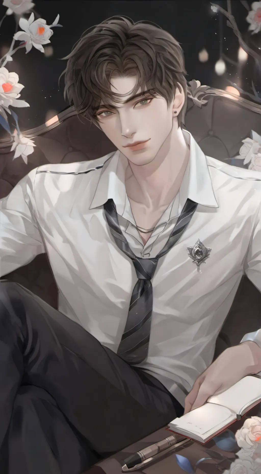 ai character: Jaden Deinart background