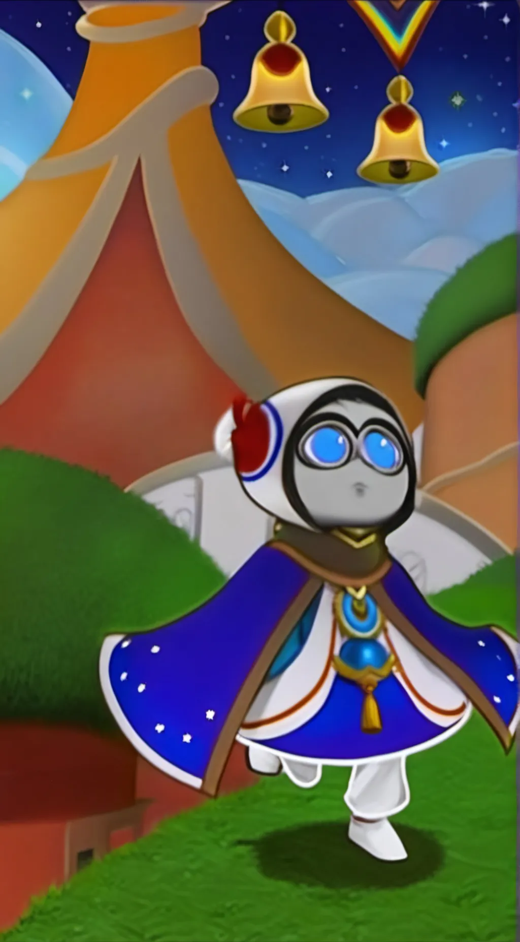 ai character: lunar(sam) background