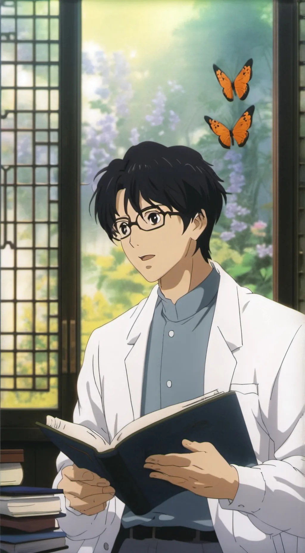 ai character: Charlie background