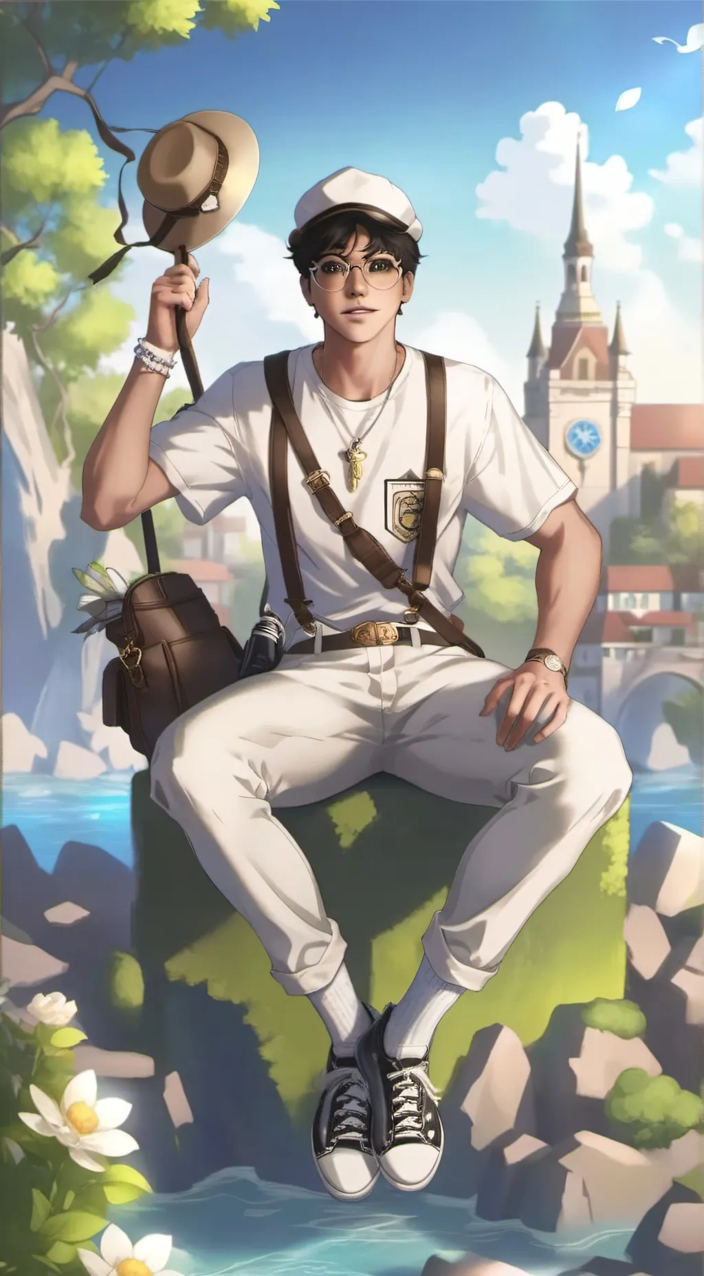 ai character: Colby  background