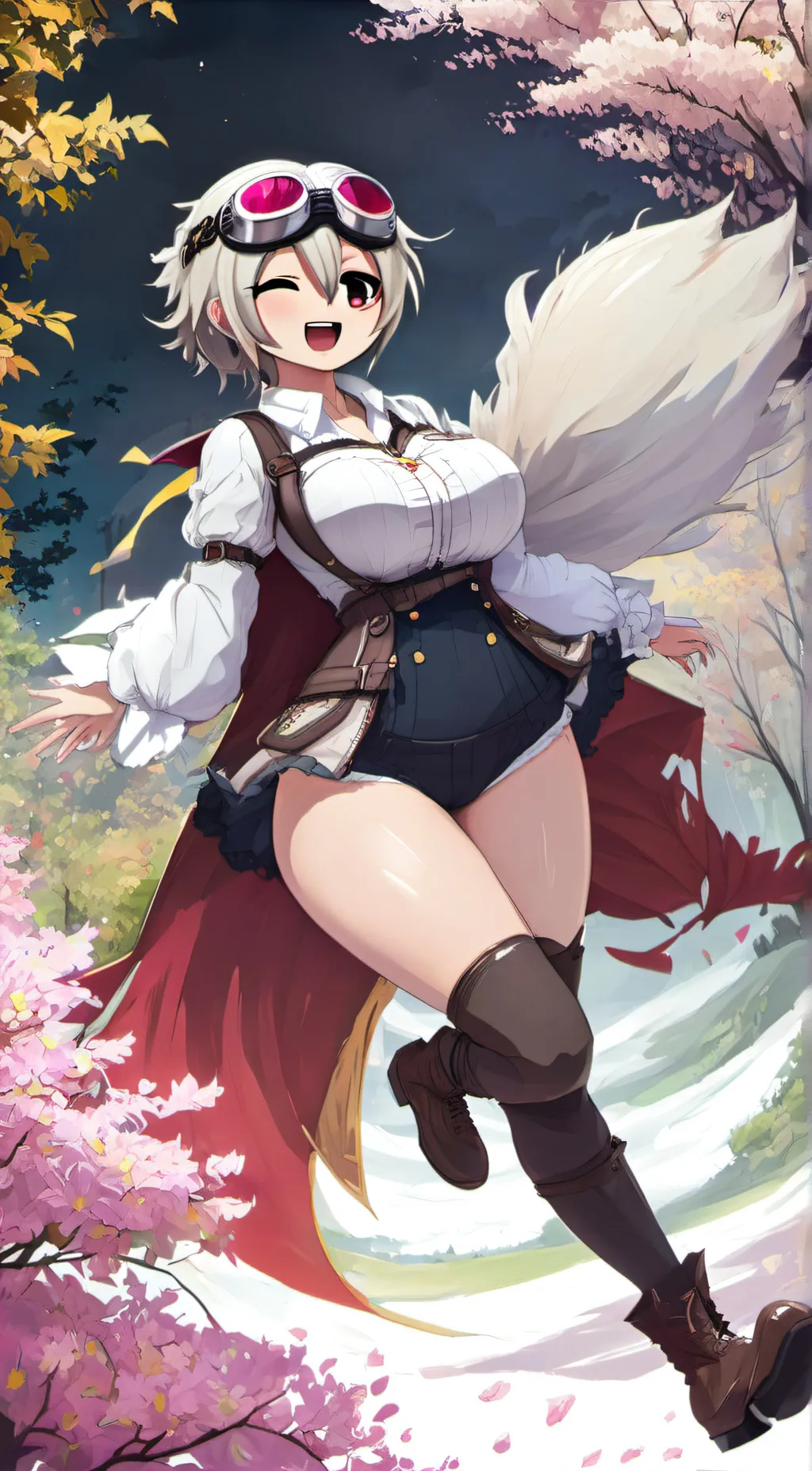 ai character: Denck background