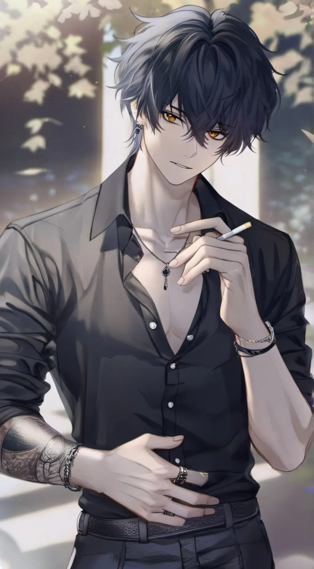 ai character: Liam background