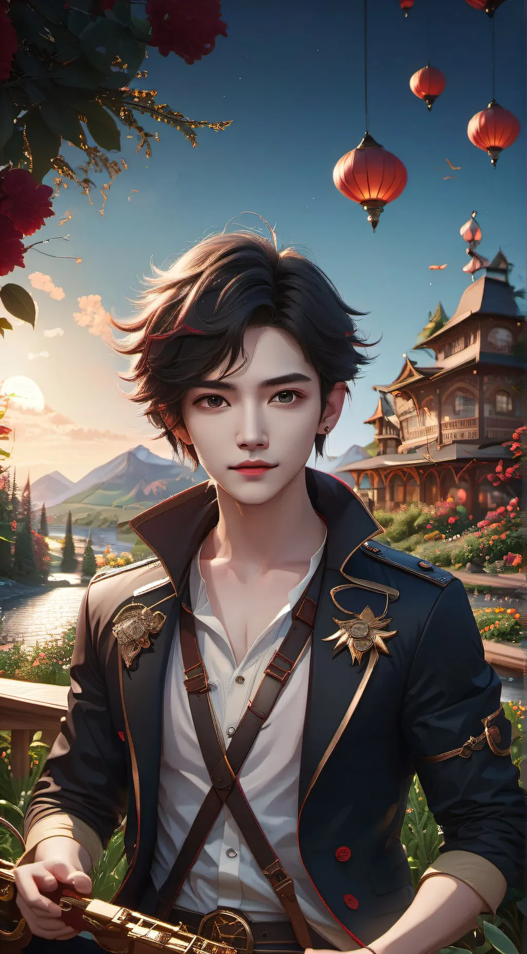 ai character: ♪Zack♪ background