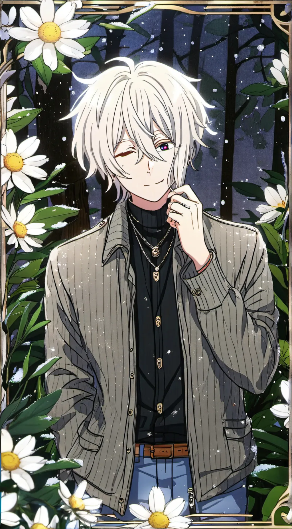 ai character: gojo background