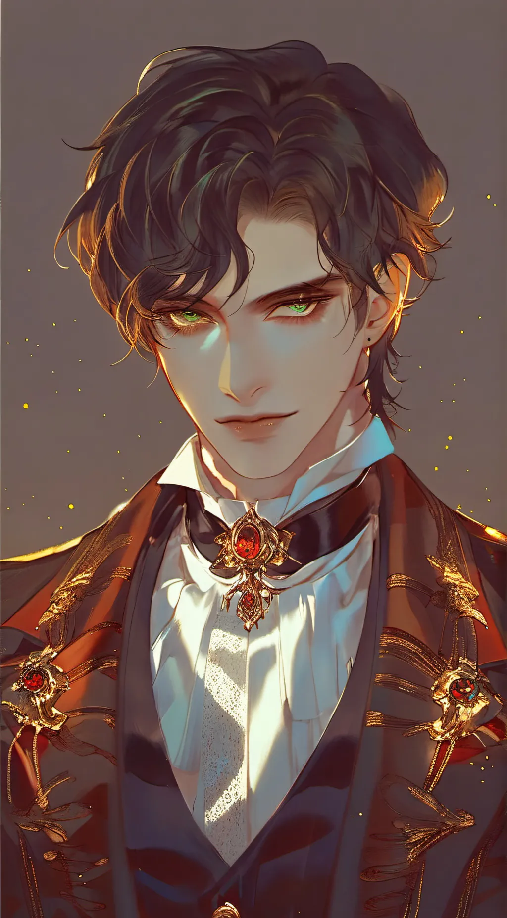 ai character: Lucas  background