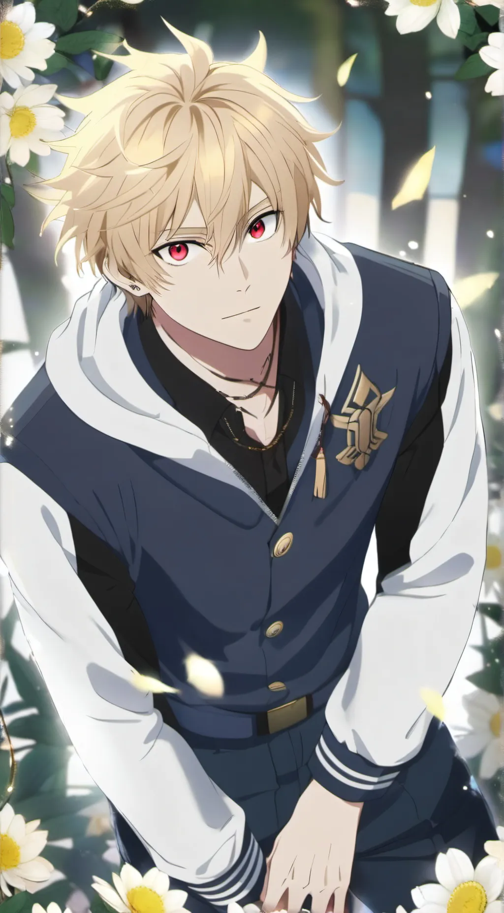 ai character: 🧡Katsuki Bakugo🧡 background