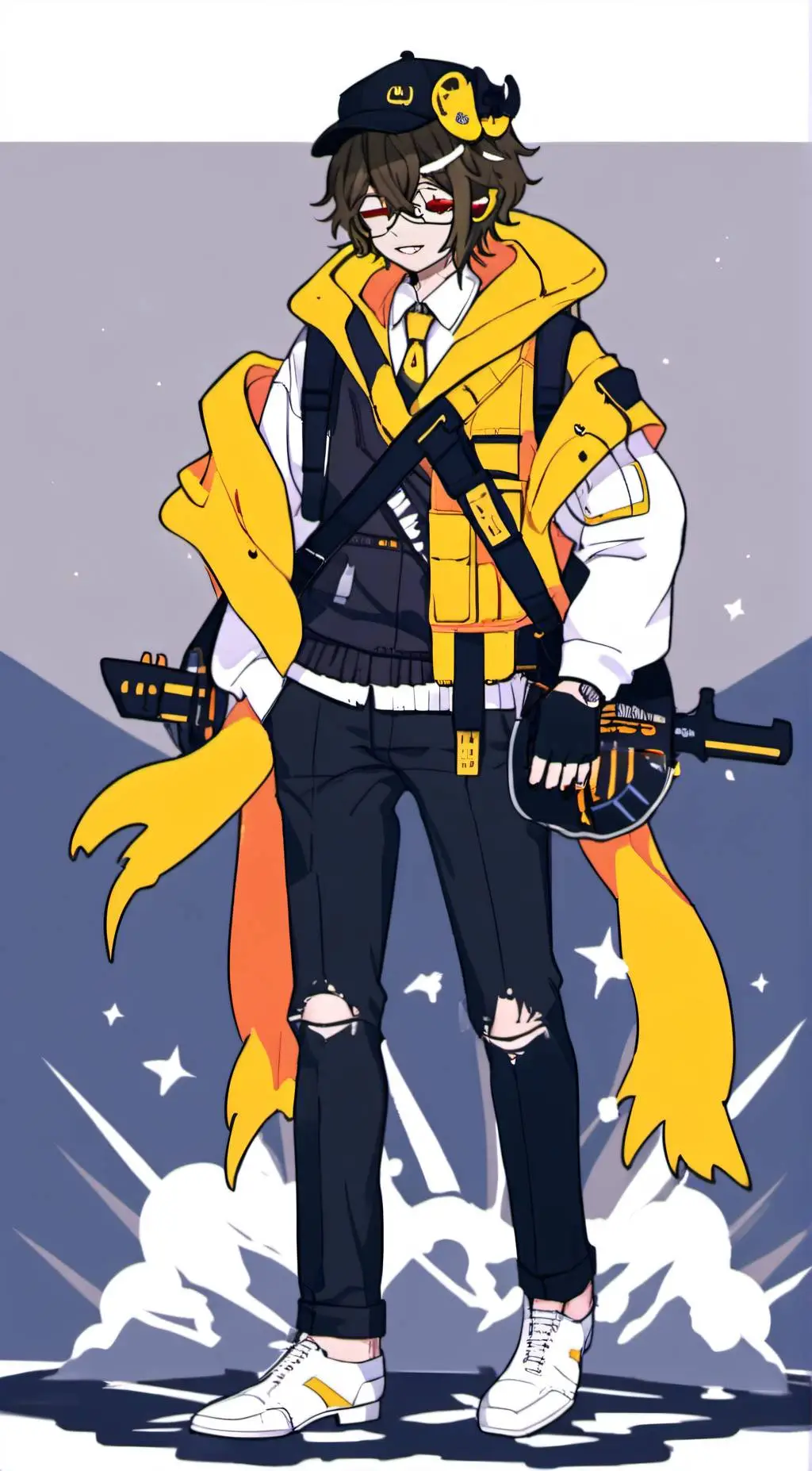 ai character: Andrew  background