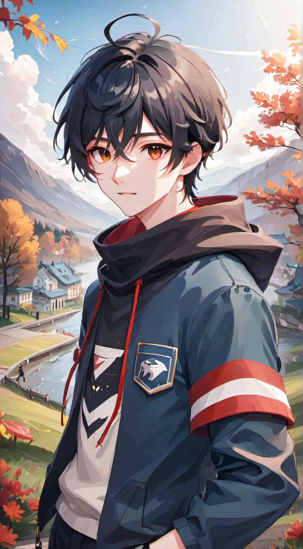 ai character:  drake background