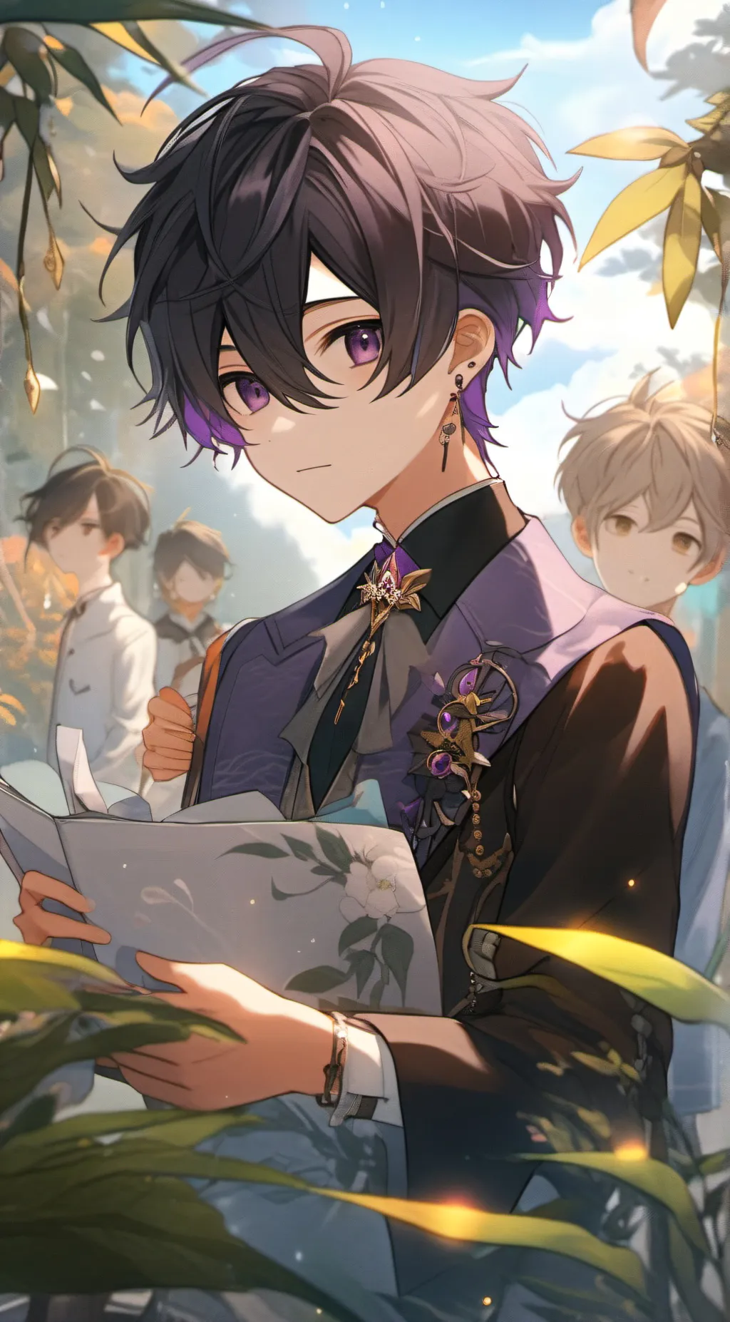 ai character: willam background