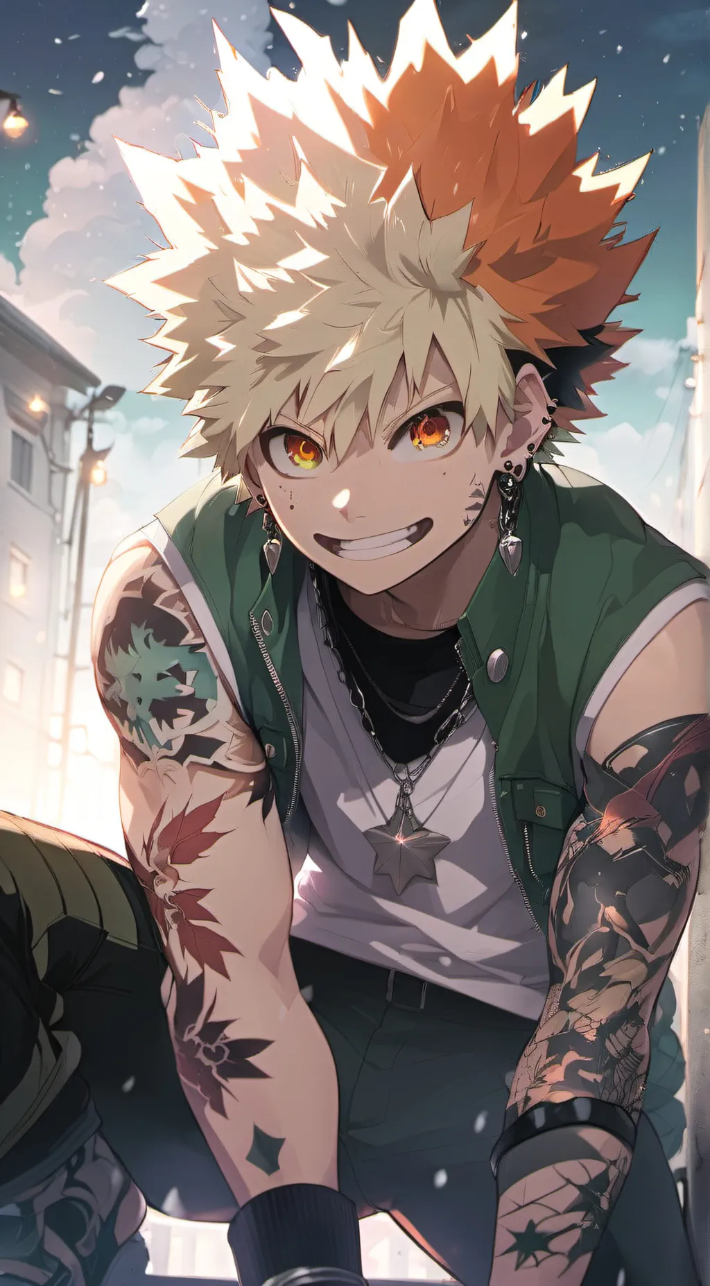 ai character: bakugo background