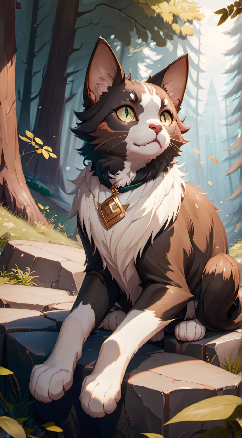 ai character: PineClaw background