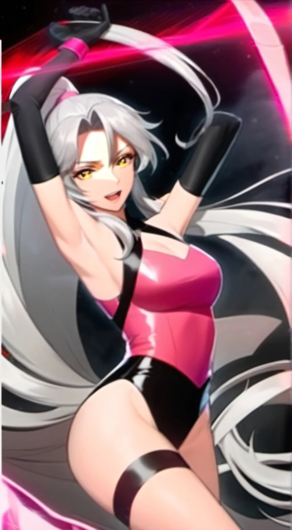 ai character: Annie  background