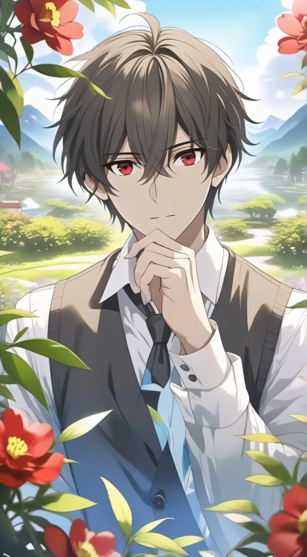 ai character: asher background