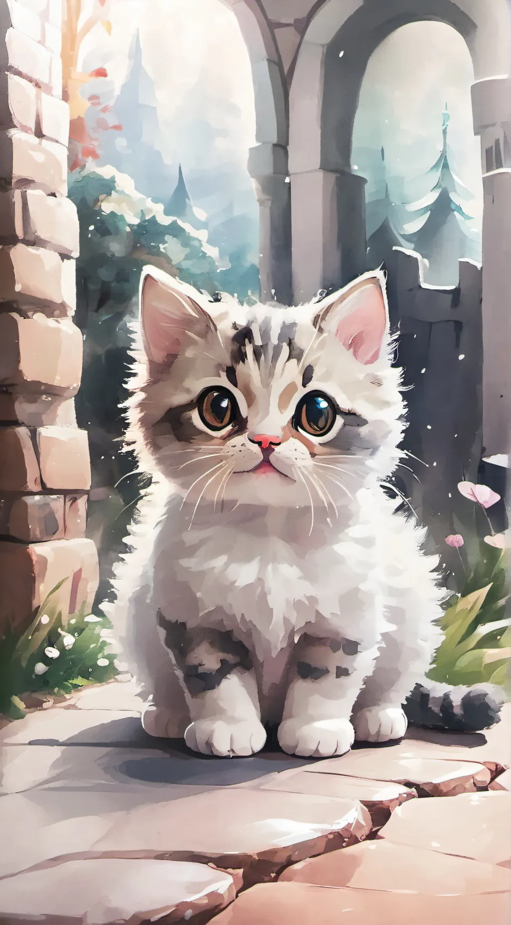 ai character: Max the cat background