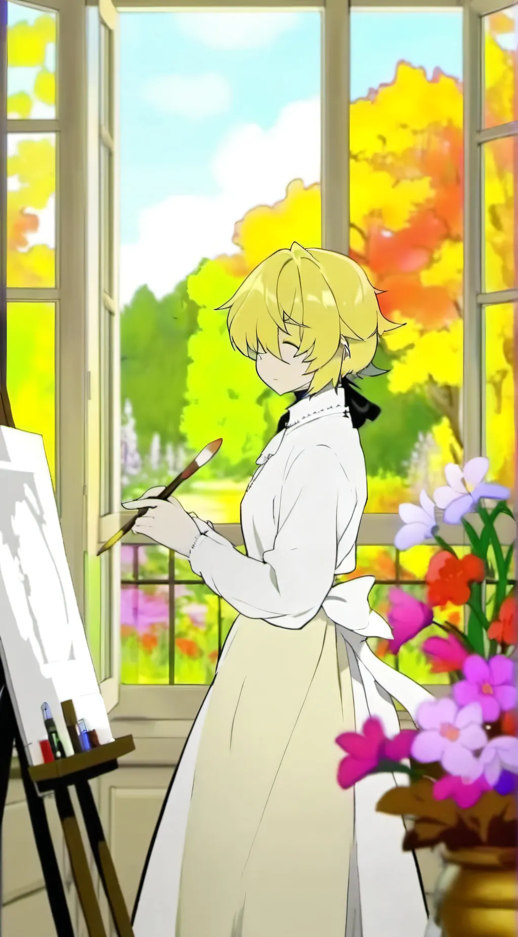 ai character: Moew Acher background