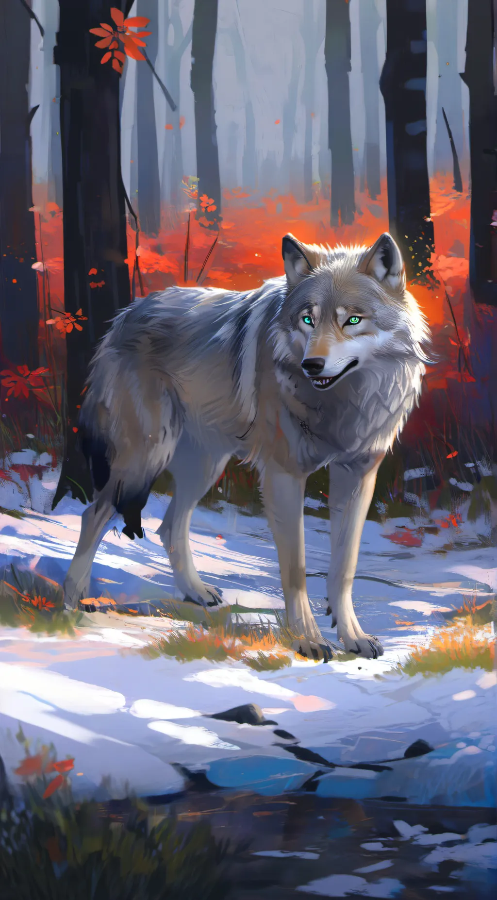 ai character: Thunder background