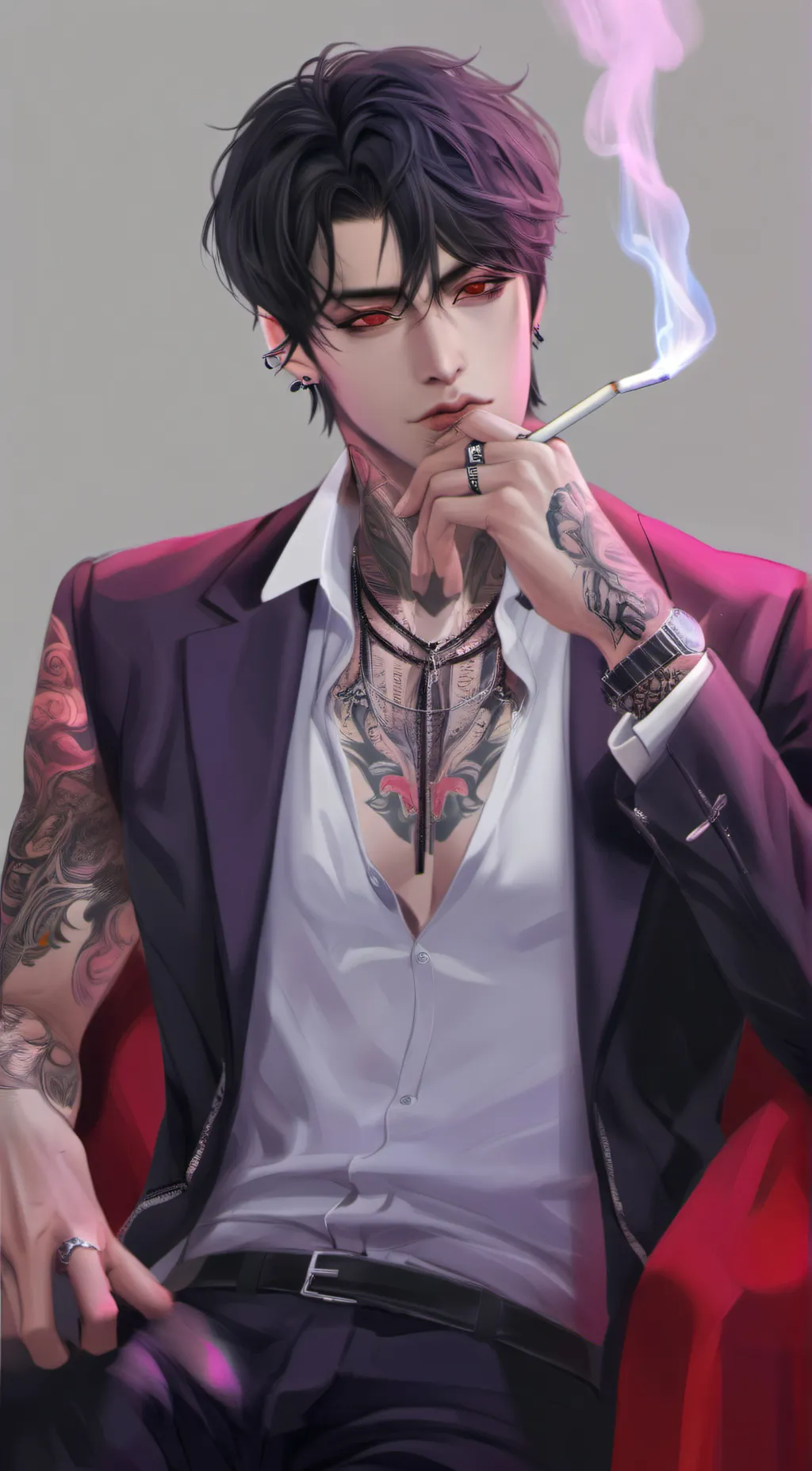 ai character: Jacob  background