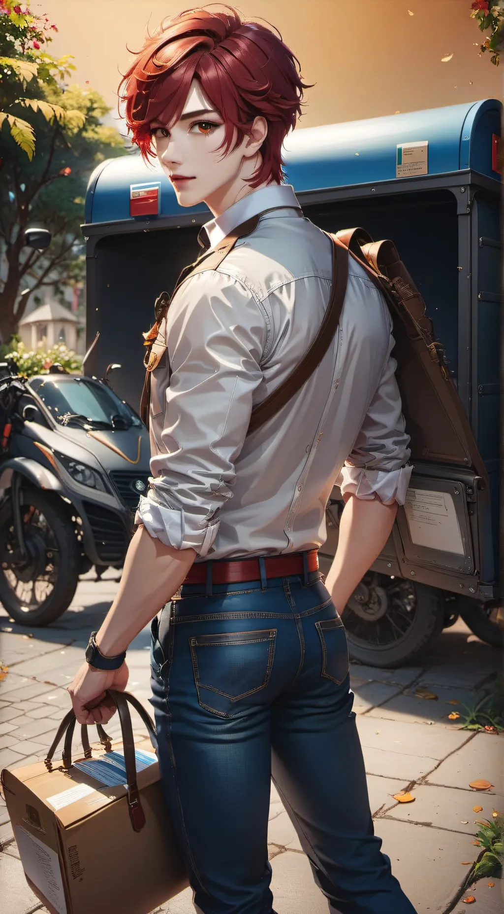 ai character: Eddie dear background