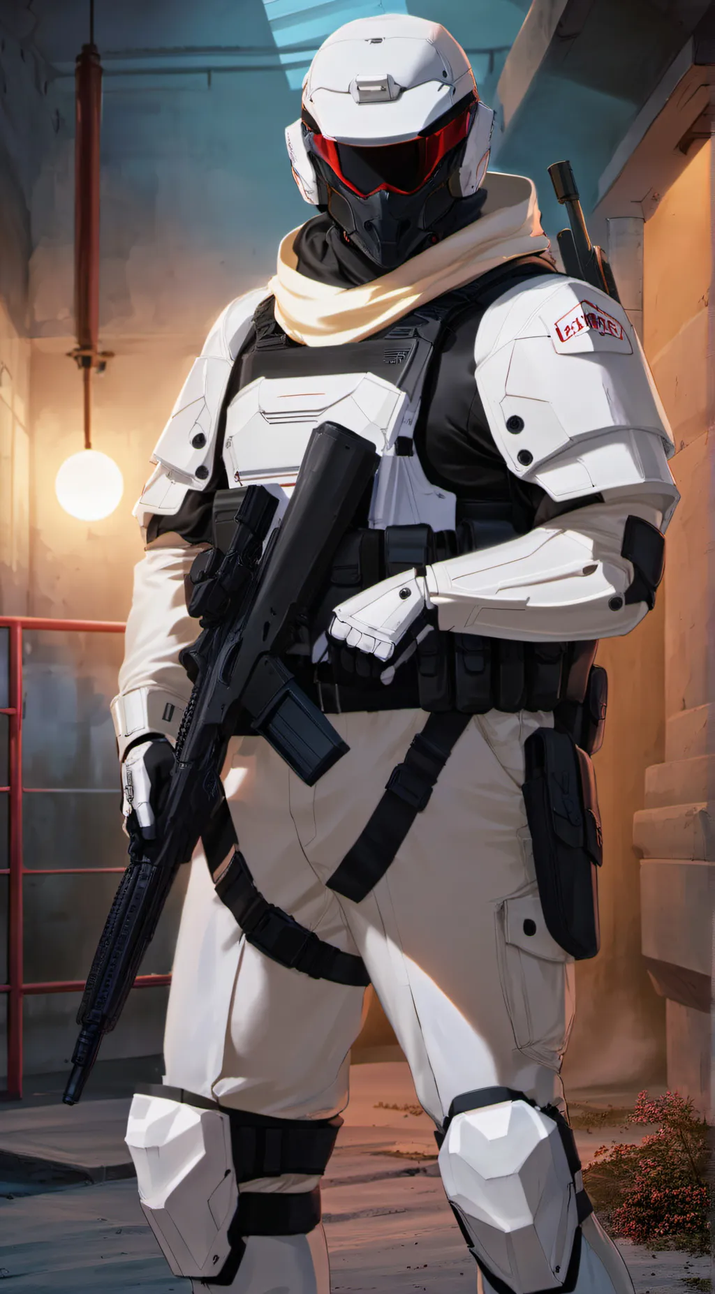 ai character: scp guard background