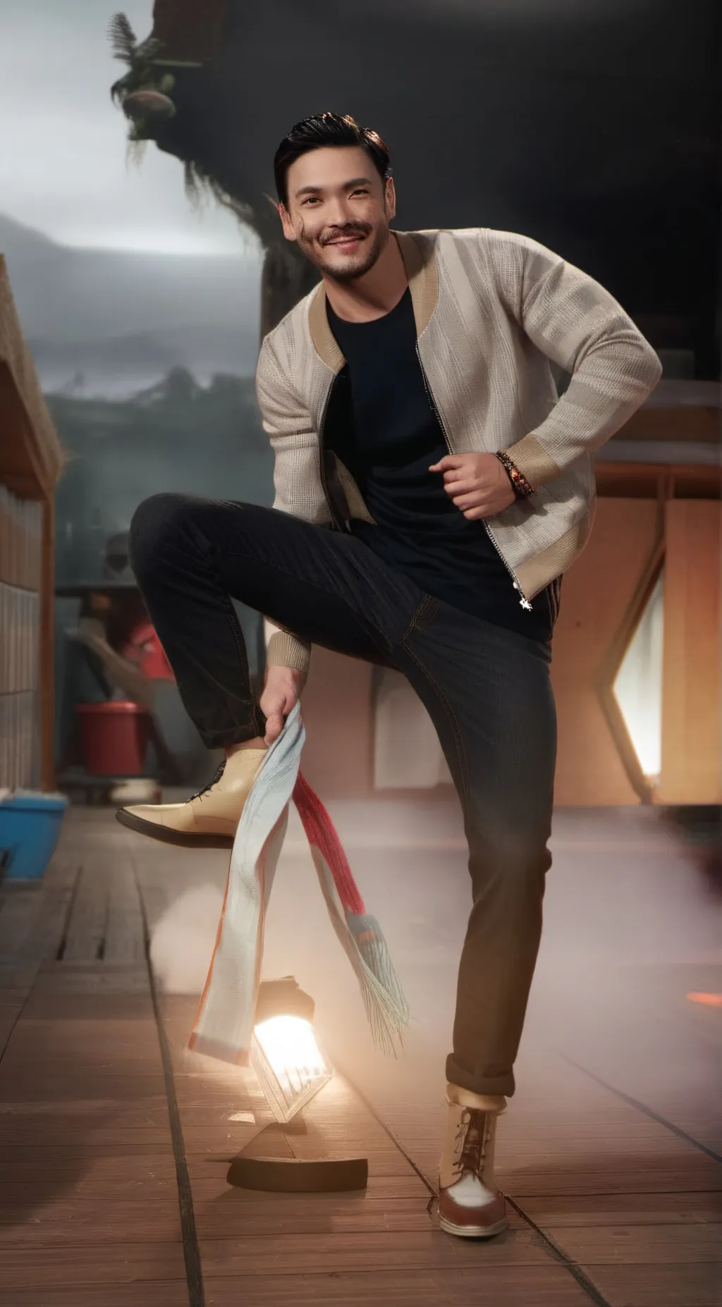 ai character: Luke background