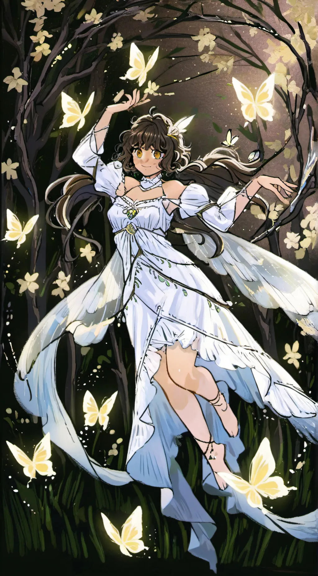 ai character: Mirabel madrigal. background