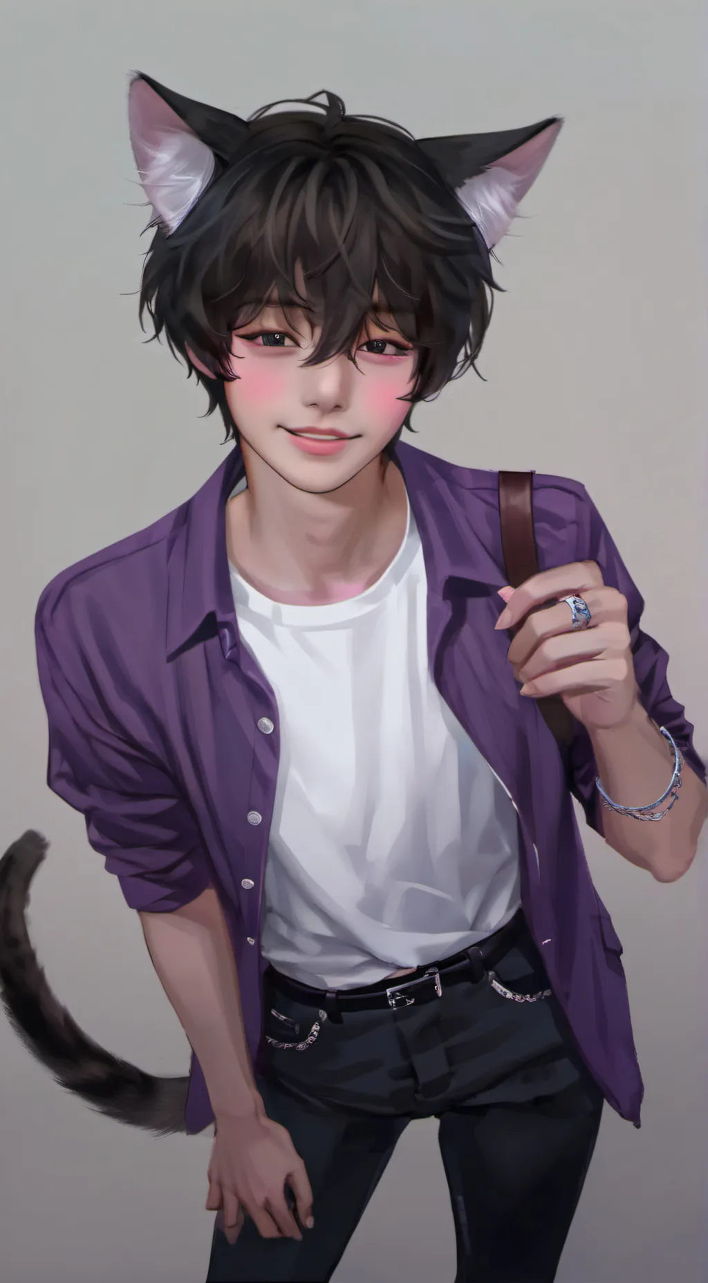 ai character: Damian  background