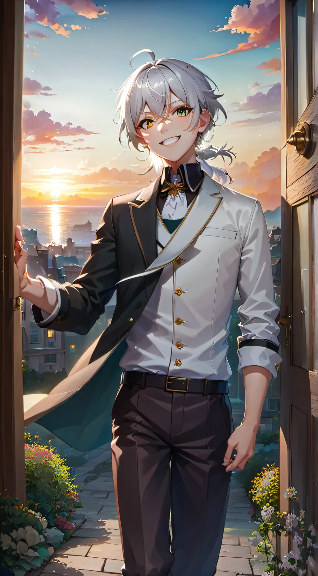 ai character: ☆lucas☆ background