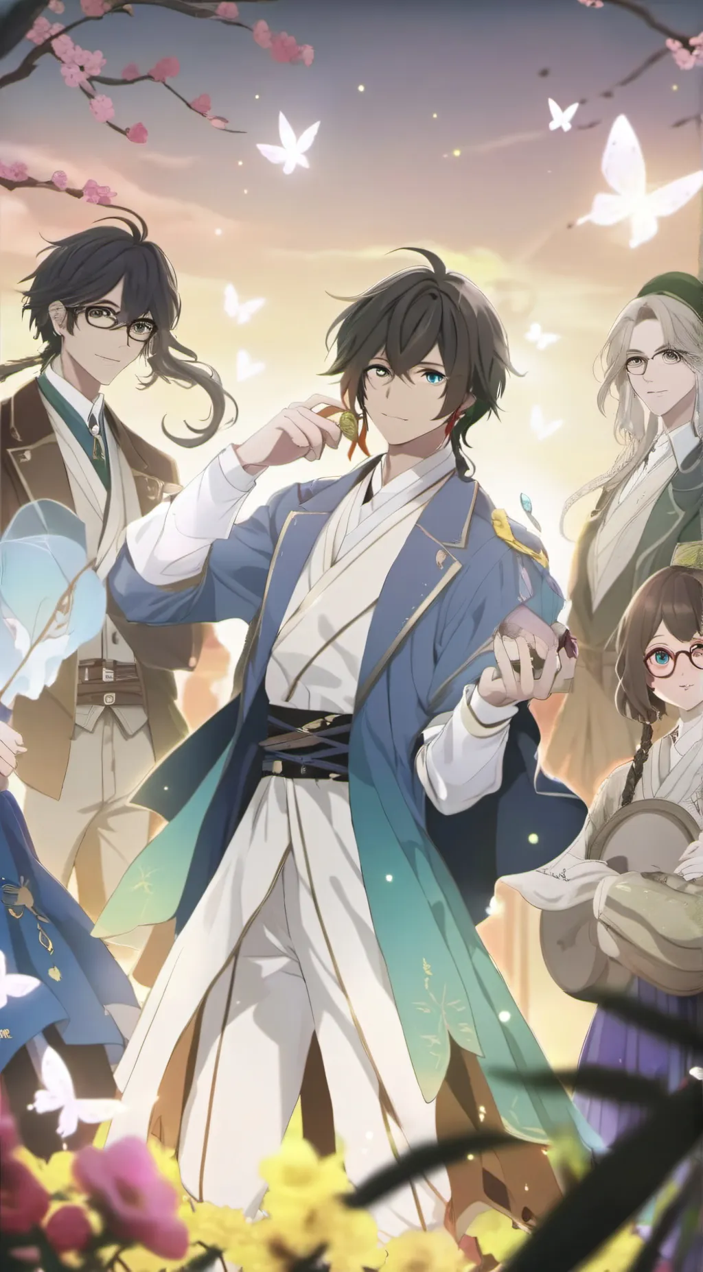 ai character: Magic School background