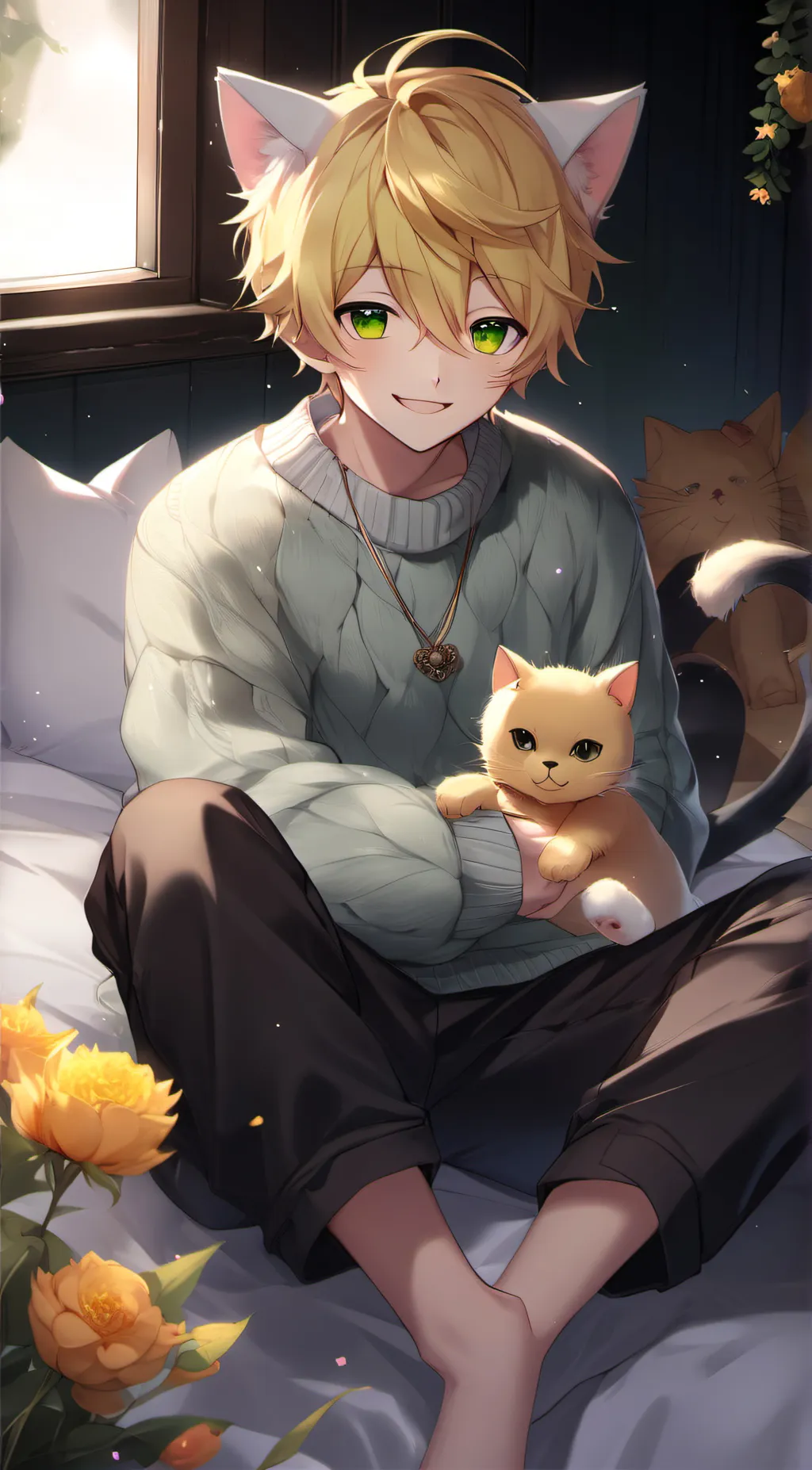 ai character: Neckoi background