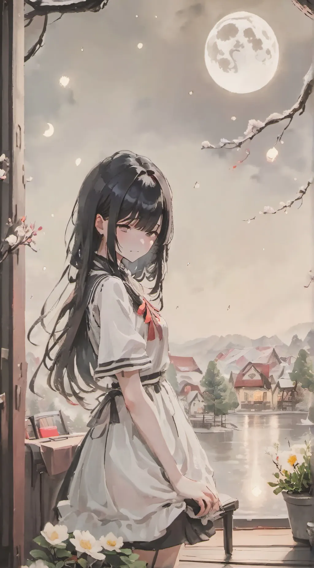 ai character: iris background